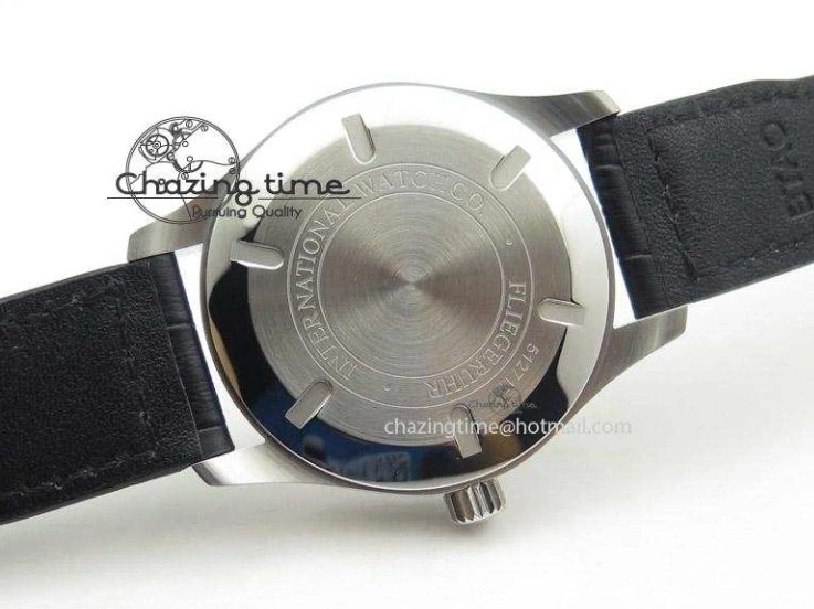 MIROTIME 0416 Mark XVII 1:1 MK Maker Best Edition SS Black Dial On Black Leather Strap A Sporty 7372